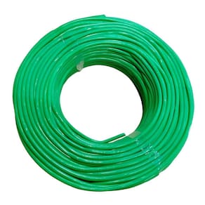 Kits Fios Elétricos 4Mm - Verde - 3 Rolos De 100 Metros.