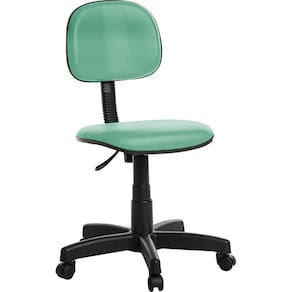 Cadeira de Escritório Secretaria RV Cor Turquesa