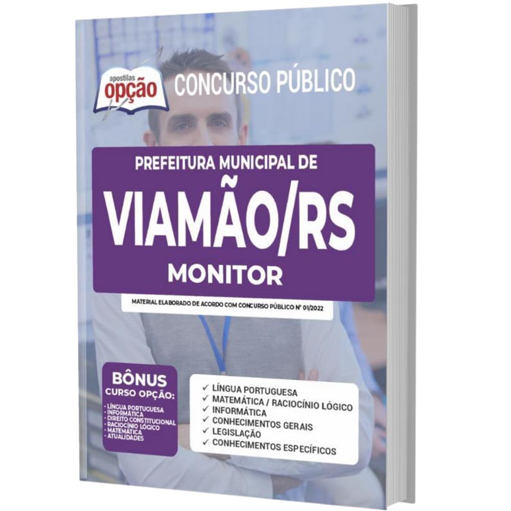 Apostila Prefeitura Viamão Rs - Monitor