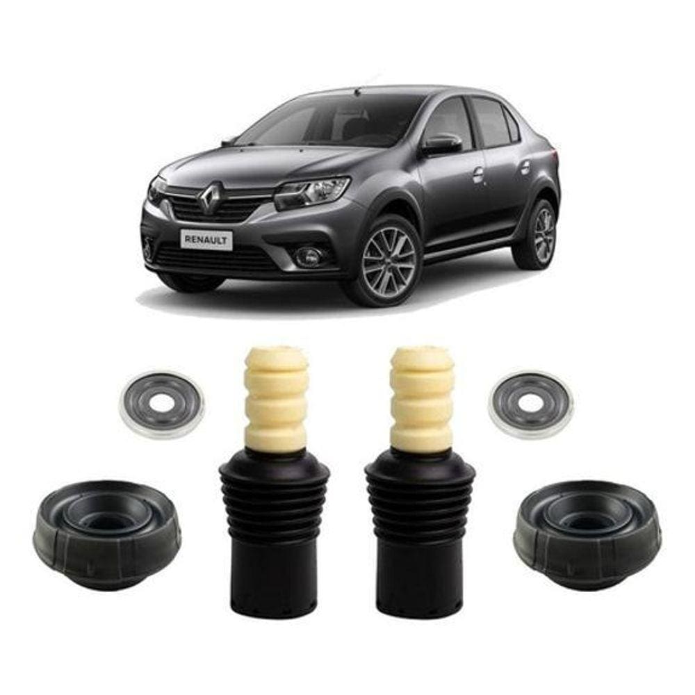 2 Kit Do Amortecedor Dianteiro Renault Logan 2018 2019 2020