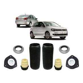2 Kit Coxim Batente Dianteiro Polo 2006 2007 2008 2009 2010