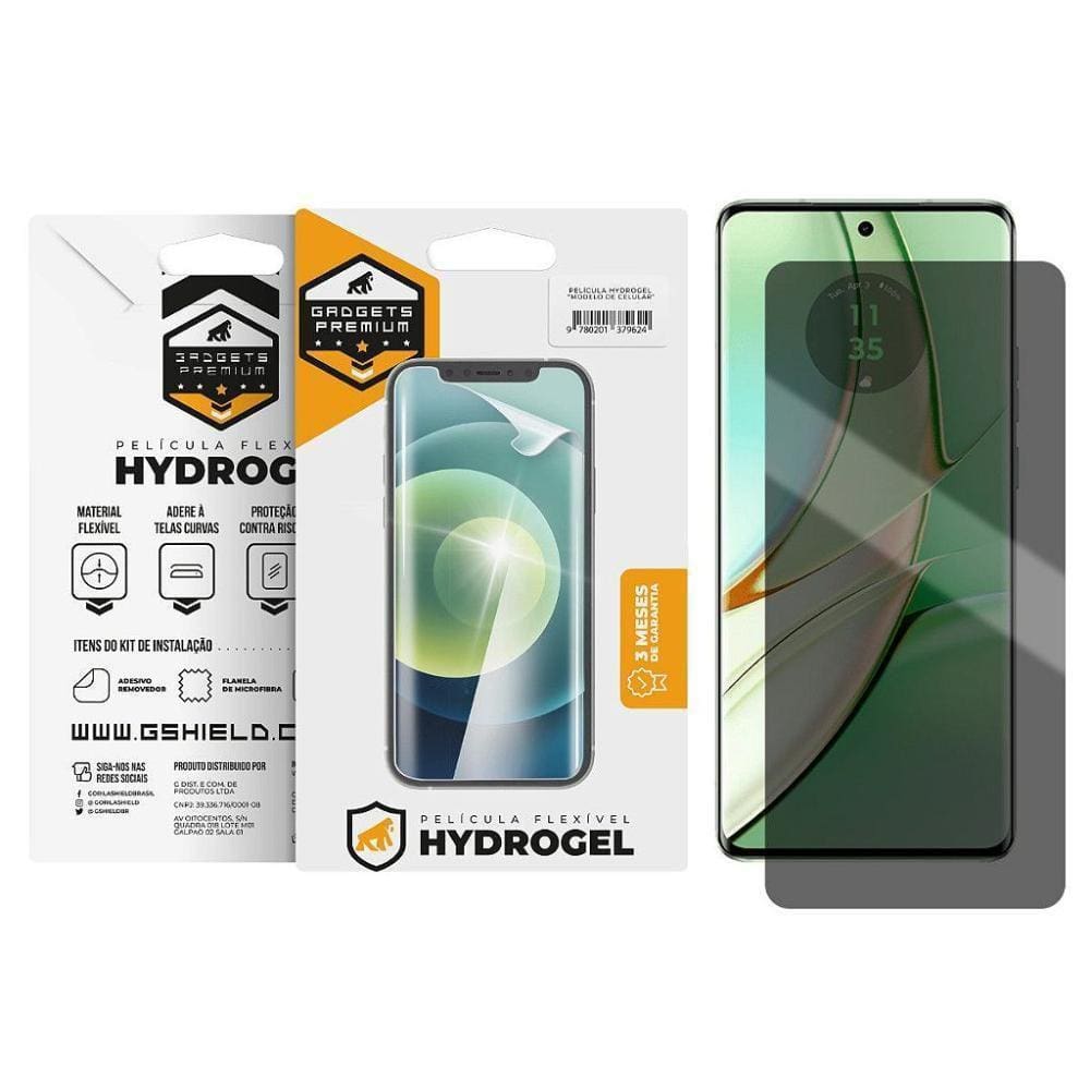 Película Para Motorola Edge 40 -Privacidade Hydrogel-Gshield