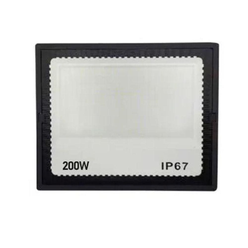 Refletor Led 200W Smd Prova Dágua Ip66 Holofote Branco Frio
