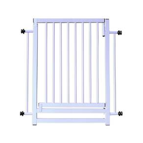 Portão Grade Proteção Pet E Criança 80Cm Branco