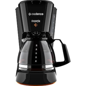 Cafeteira Cadence Caf338 Desperta Contrast Preta 18 Xíc 220V