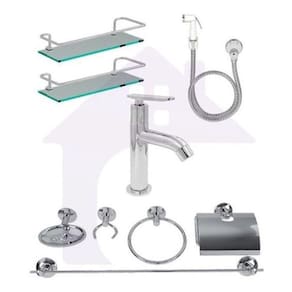 Kit Completo Para Banheiro 9 Peças Cod540