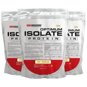Kit 3X Optimum Isolate Whey Protein 2Kg