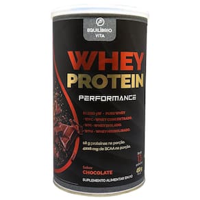 Whey Protein Equilíbrio Vita Sabor De Chocolate 450G
