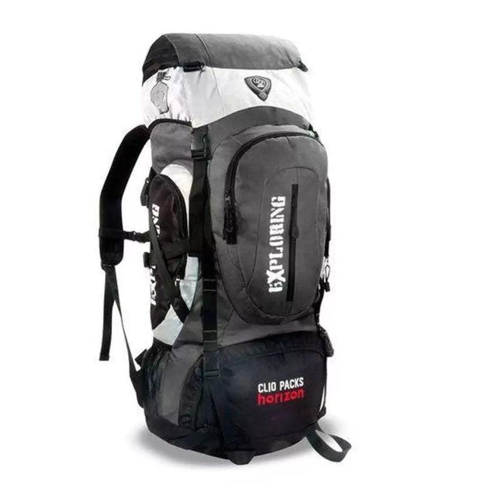 Mochila Camping Reforçada Clio Trilha 55L Impermeável Mc5389