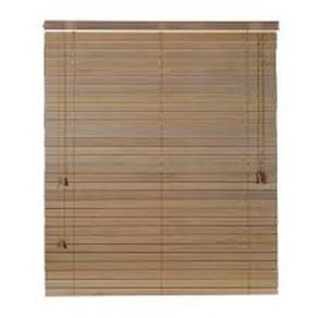 Persiana Horizontal Bambu 1,00X2,20M Marrom Claro Pátina