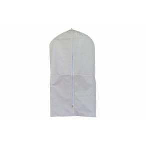 Kit 10 Capa Para Vestido Com Zíper 1,05 Pvc Cristal E Tnt