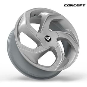 Roda Aro 17X6 Concept Prata Furação 4X100/4X108Mm