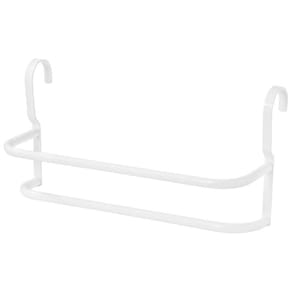 Porta Toalhas Duplo Toalheiro Para Box Branco 60Cm