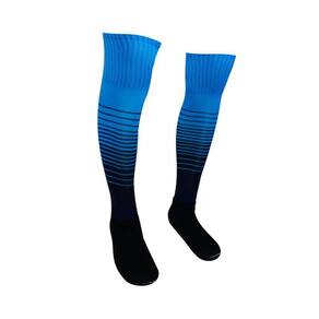 Meião Profissional Degrade kit 20 pares Turquesa com Marinho