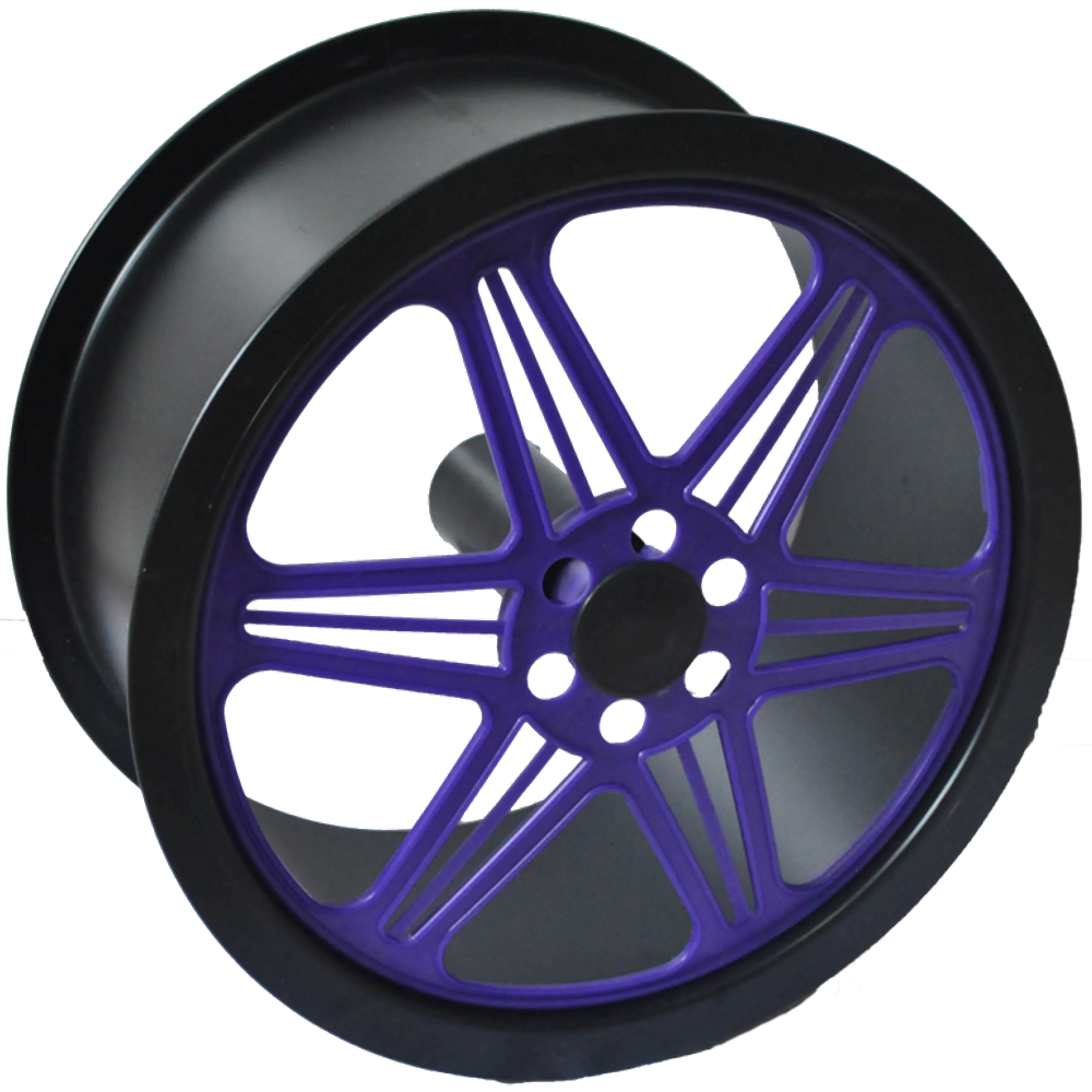 Carretilha Grande 26 Cm Para Pipa - Roxo