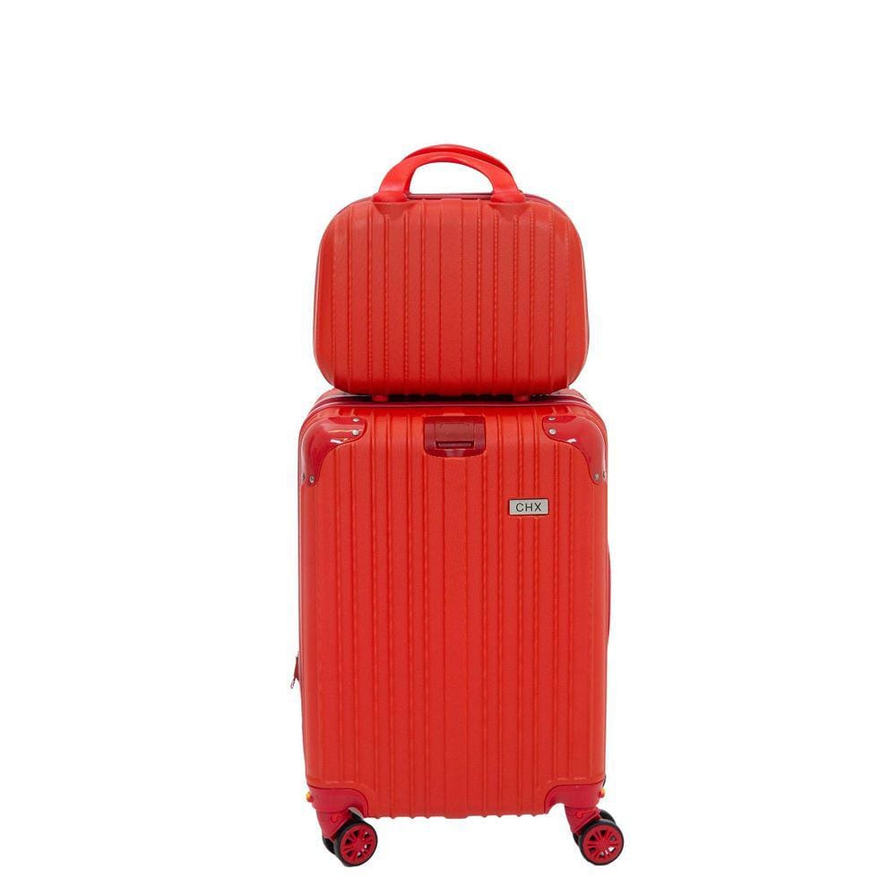 Conjunto Mala De Viagem P E Frasqueira Rodinha De 360