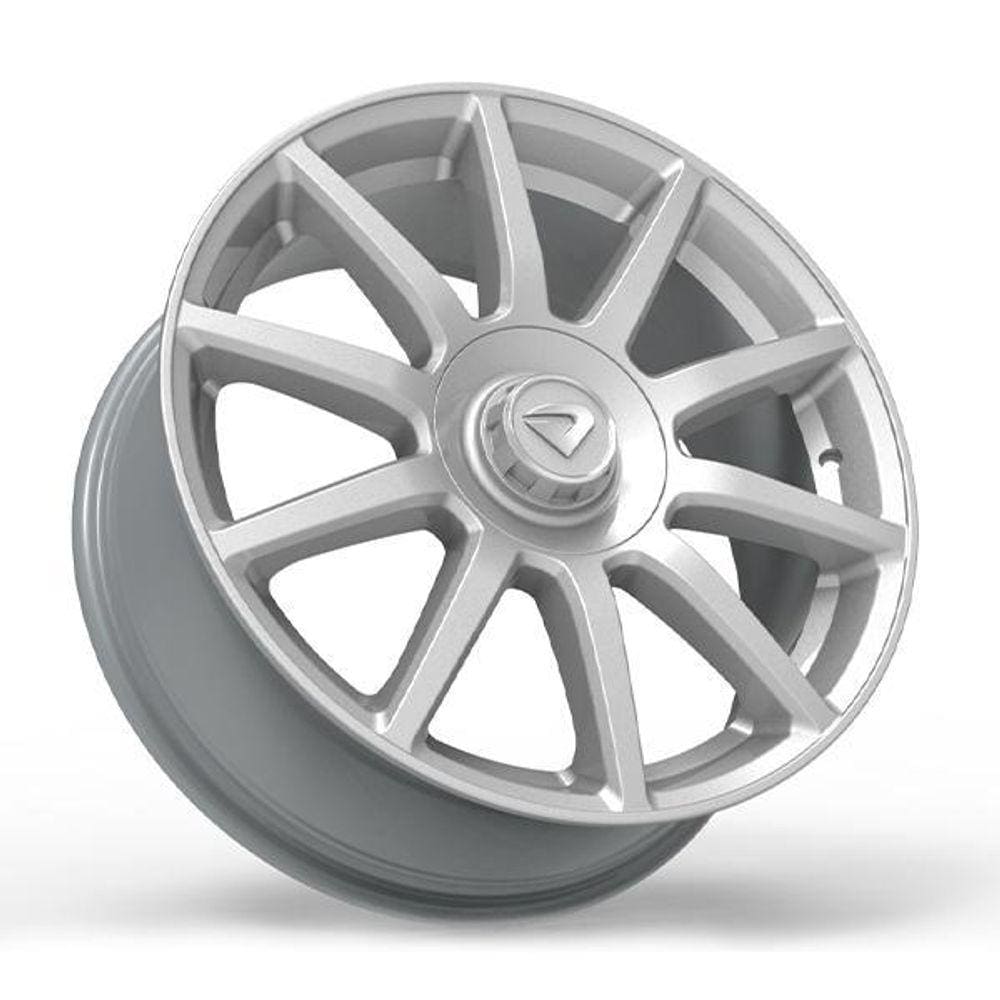 Roda Daimler 1708 17X6 4X100/4X108 Et 42 Prata