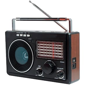 Rádio Retrô Cnn-686 Am Fm 3W Rms 4 Ohms