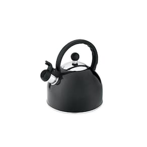 Chaleira Em Aço Inox Com Apito Fixo 1,75L Preta - Hercules