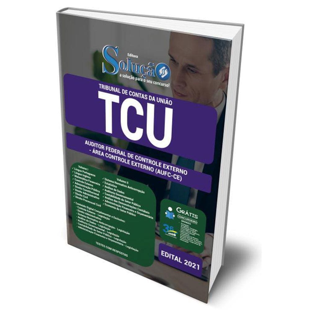 Apostila Tcu - Auditor Federal Área Controle Externo Aufc-Ce