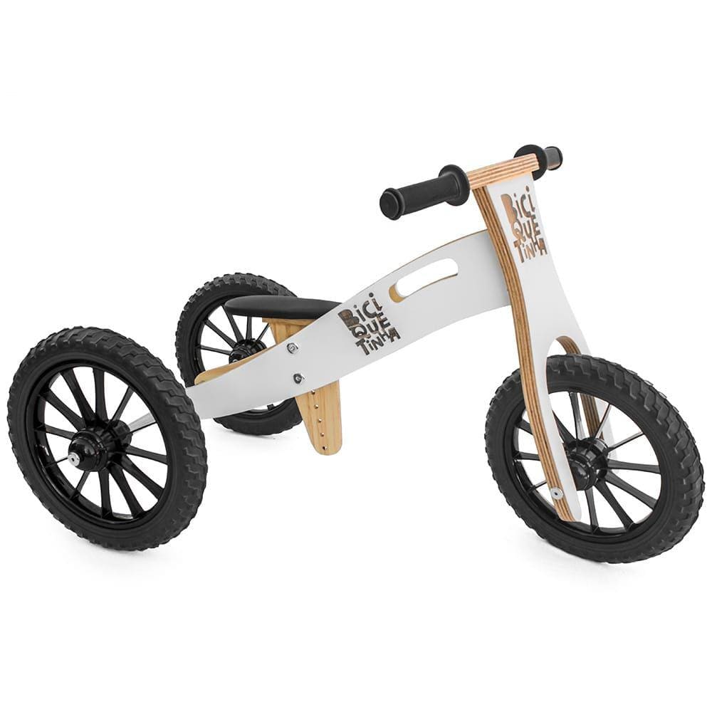 Triciclo 2 em 1 vira bicicleta de Equilíbrio Neve
