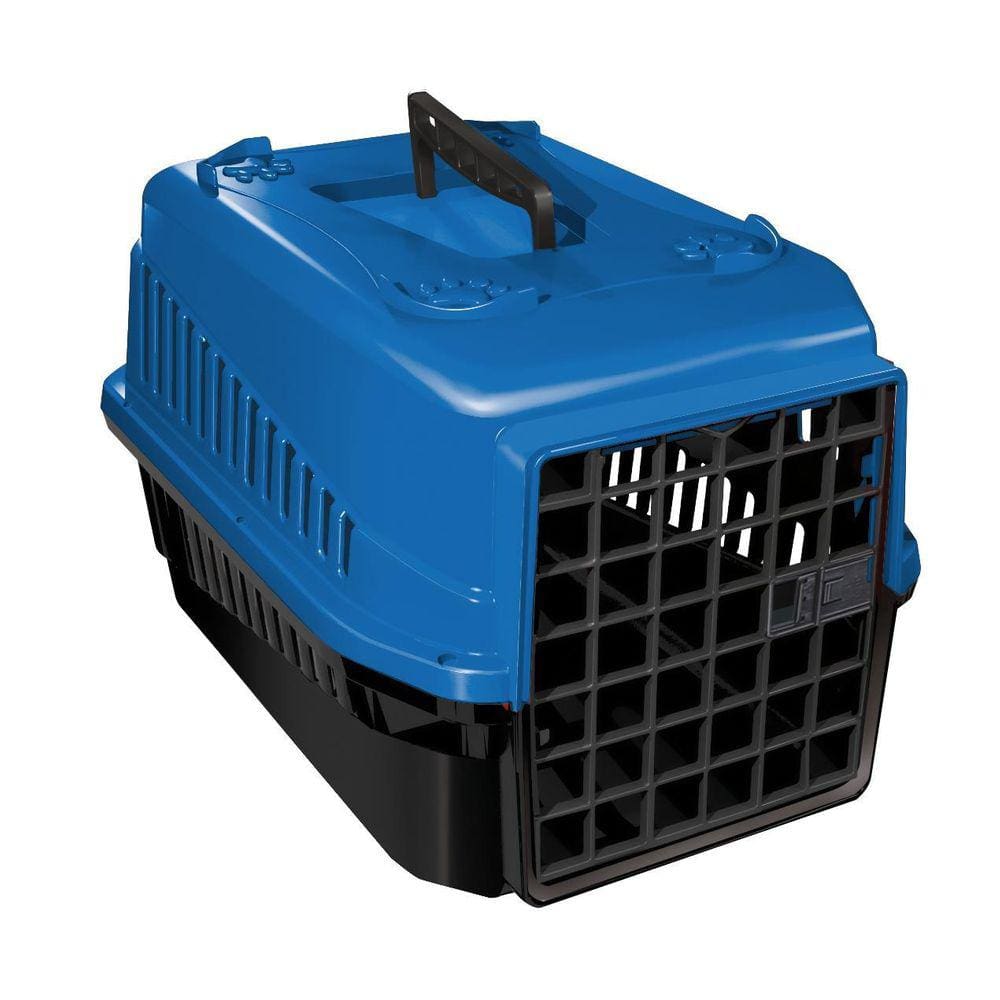 Kit 5 Caixa De Transporte N.2 Cachorro Gato Pequena Azul