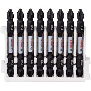 Jogo De 8 Pontas Duplas Para Parafusar Ph2 65Mm Bosch