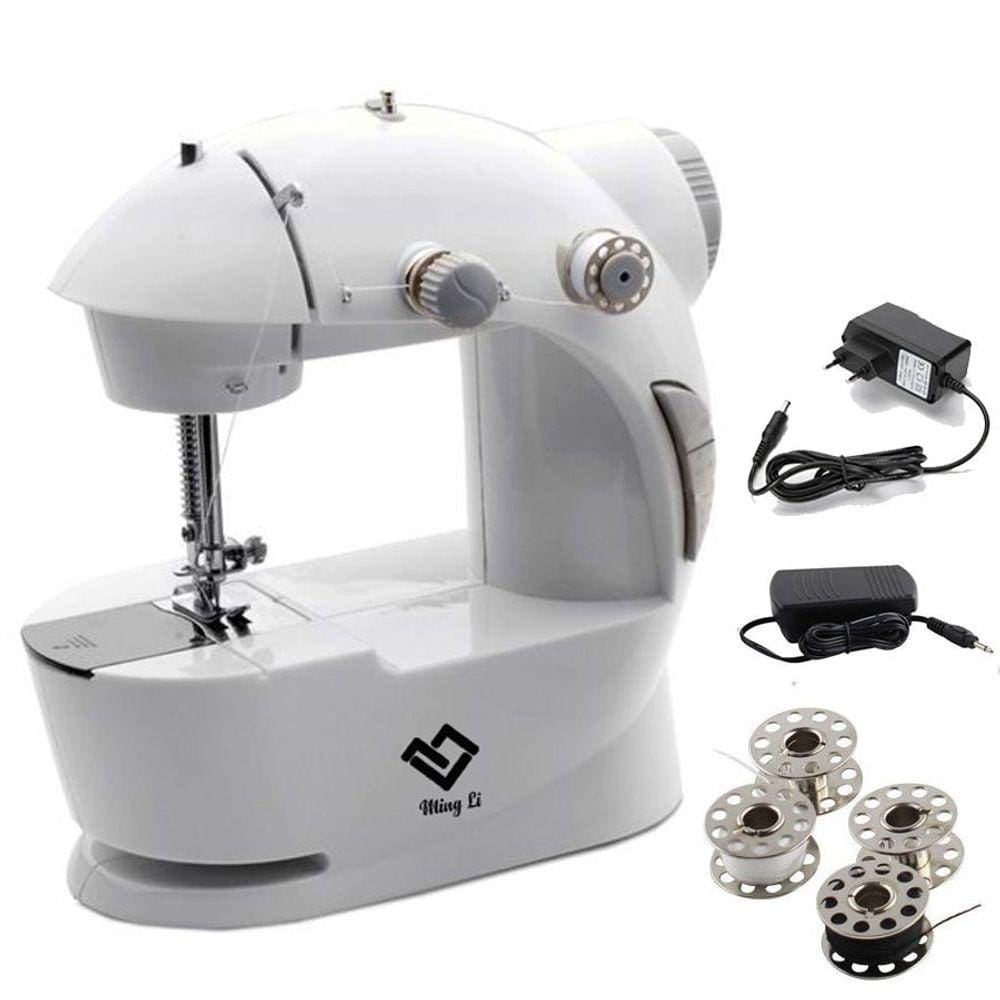 Máquina de Costura Mini Portátil Elétrica