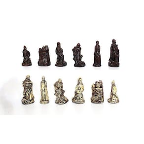 Peças De Xadrez Em Resina - Coleção Vikings 773