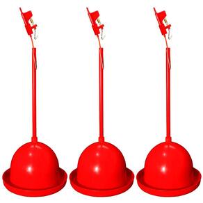 Kit Bebedouro pendular automático aves 3 unidades
