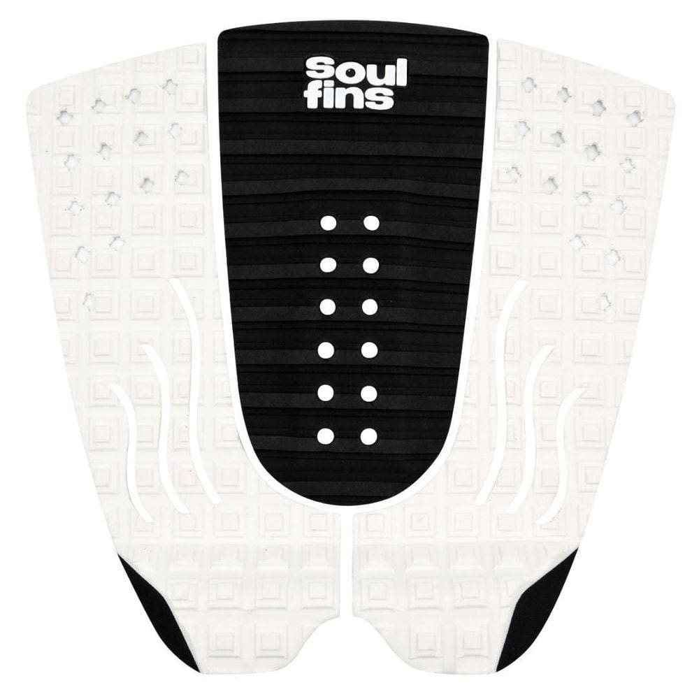 Deck Surf Antiderrapante - Soul Fins Colors Preto/Branco 63