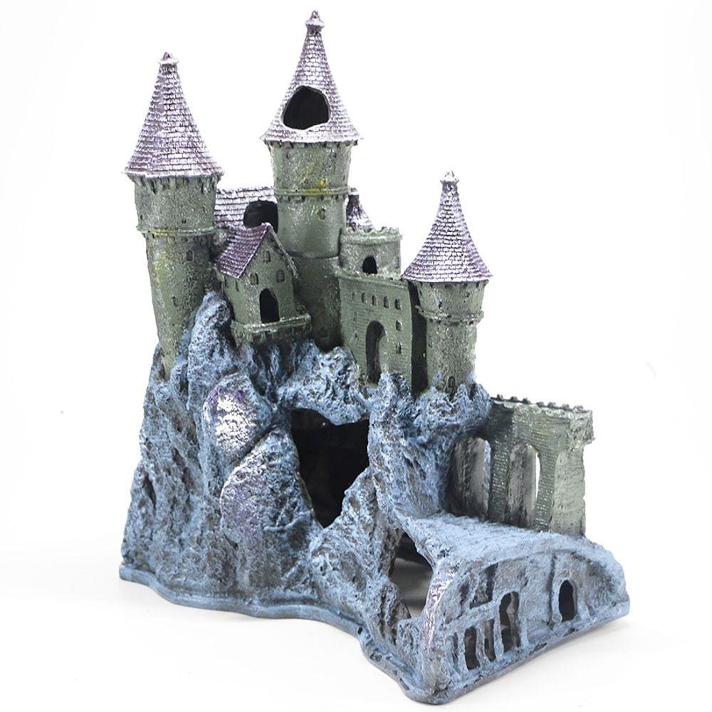 Enfeite para Aquário - Castelo Mal Assombrado E29