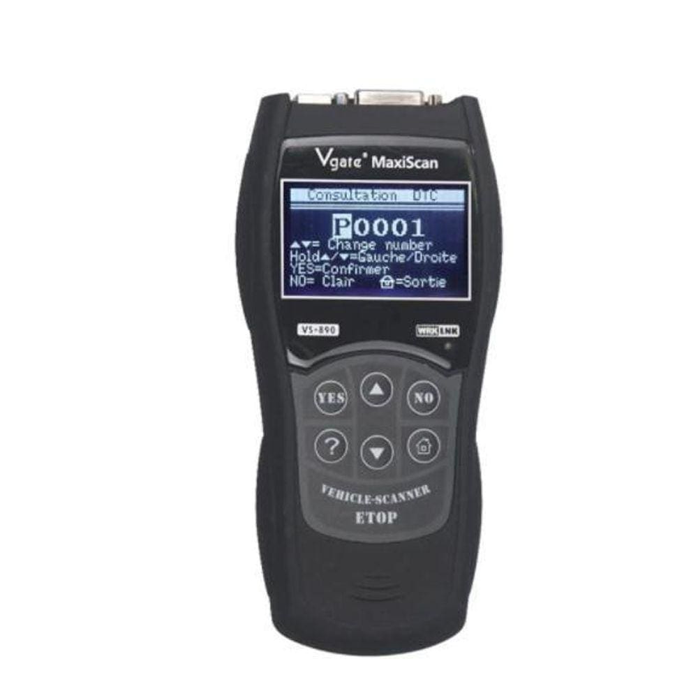 Scanner Automotivo Vgate Vs890 Menu Em Português