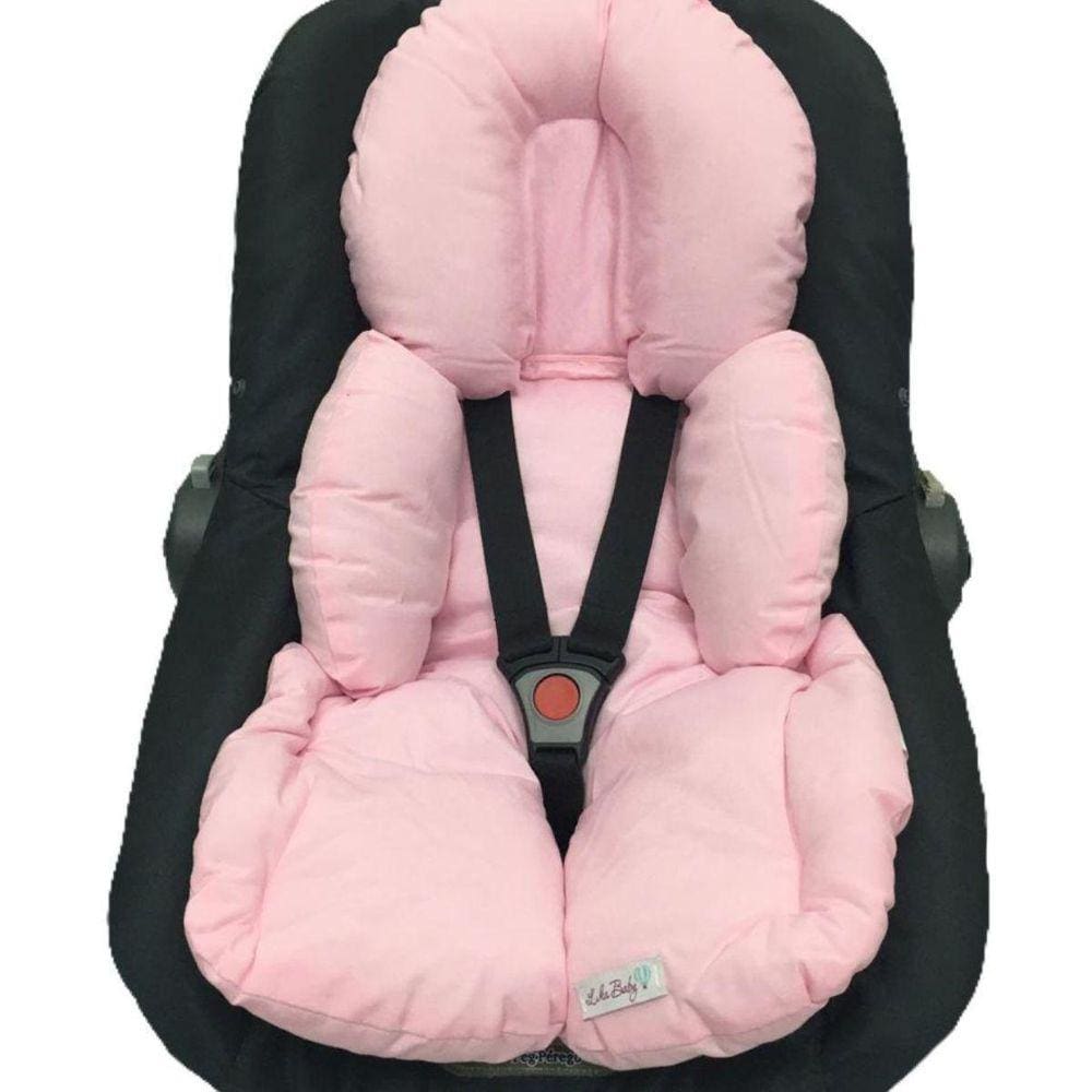 Capa Redutora De Bebe Conforto Modelo Cowboy Algodão - Rosa