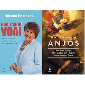 Kit 2 Livros Marcia Fernandes Voa, Cara Voa Magias, Orações,