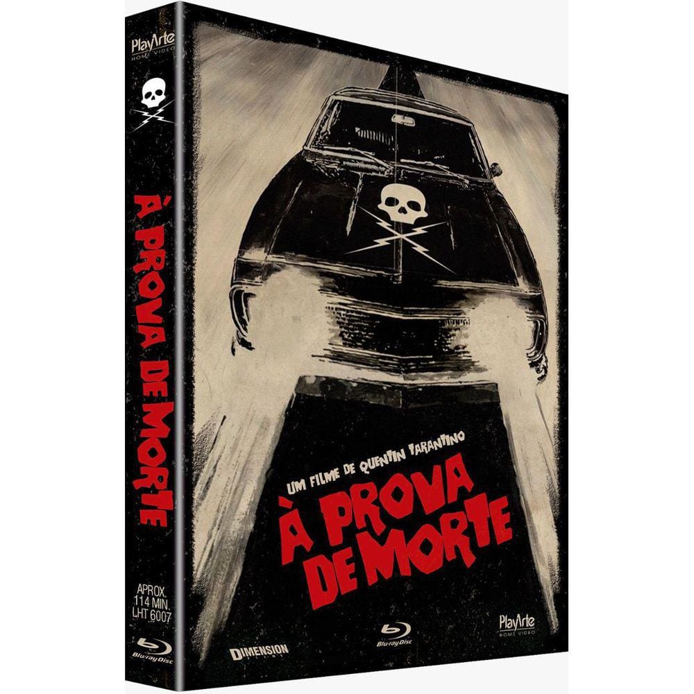 Blu-Ray À Prova De Morte Quentin Tarantino Edição Com Luva