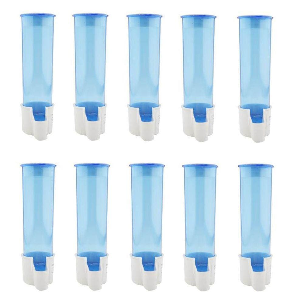Kit 10 Comedouros Automático De Sementes Malha Fina 120 Ml
