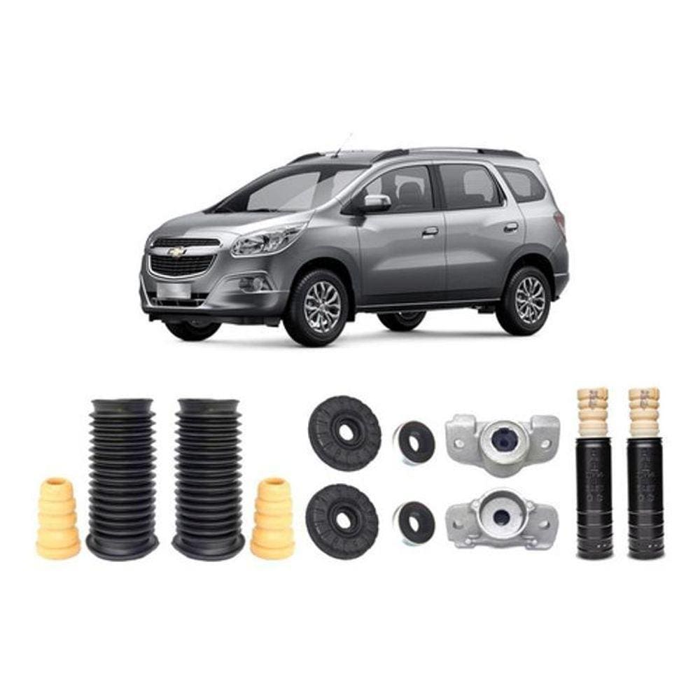 Kit Coxim Batente Coxim Dianteiro Traseiro Spin 2012 2013 14