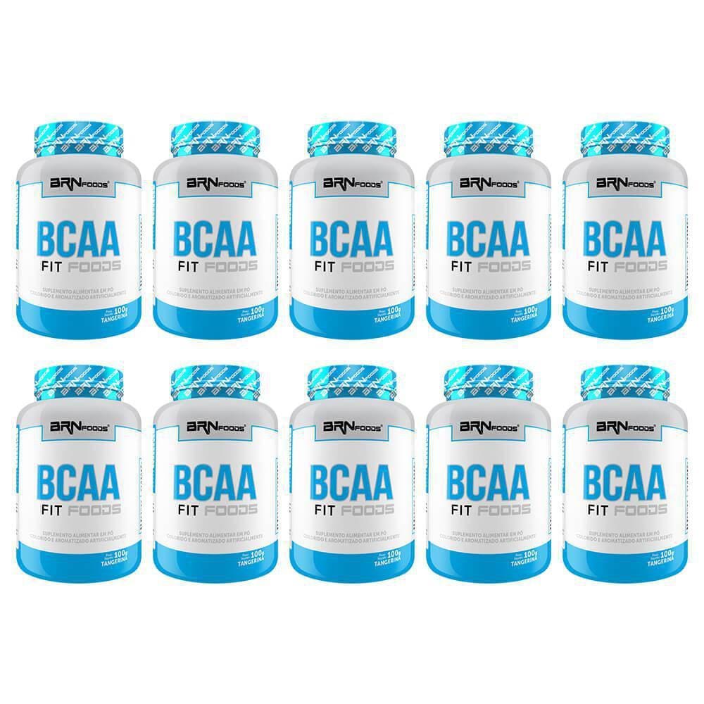 Kit 10X Bcaa 100G - Brnfoods