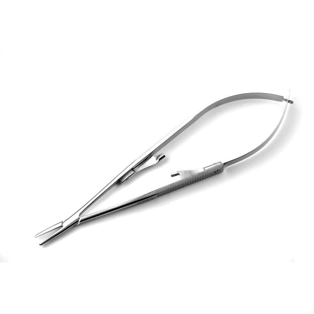 Porta Agulha Castroviejo Reta 14Cm