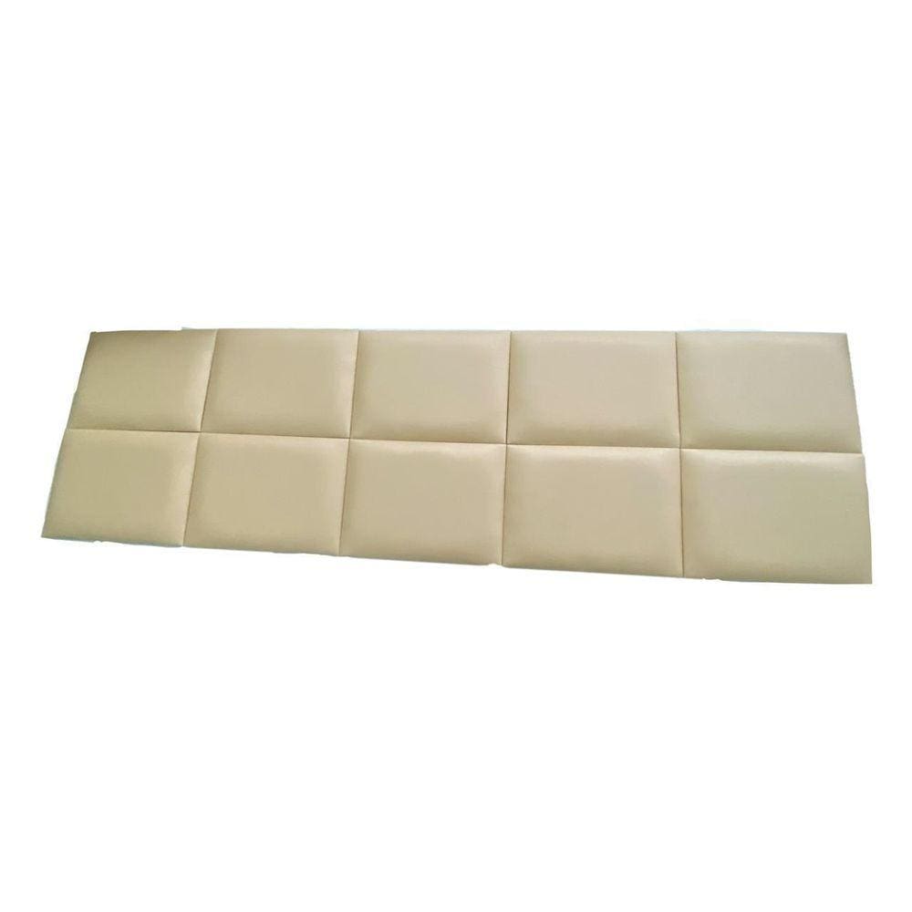 Cabeceira Modulada Courino Bege 40X30Cm