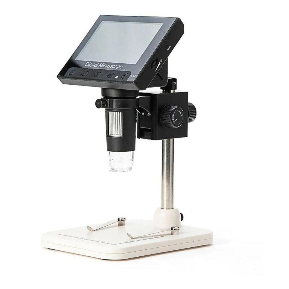 Lupa Conta-Fio Microscópio Eletr. Digital 1000X Usb Tela 4.3