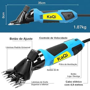 Máquina Tosar Tosquiadeira 550 Watts Ovino Ovelha Carneiro