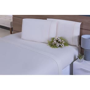 Jogo De Lençol Casal Queen Size 4 Peças Colchão Até 35Cm