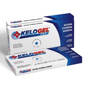 Sutura Cutânea Ponto Falso Kelogel Strip 12Mmx100Mm 180Un