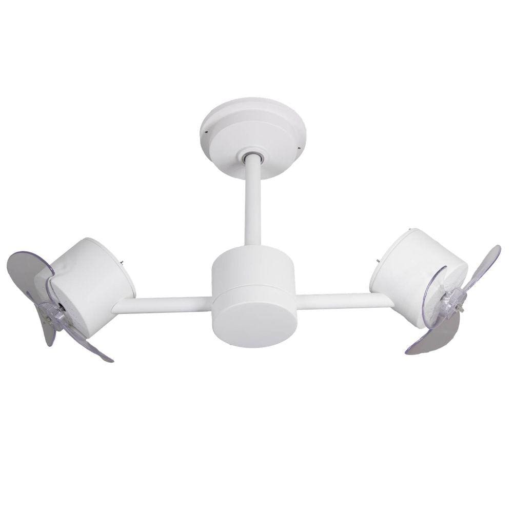 Ventilador de Teto 2 Motores Infinit Branco Treviso