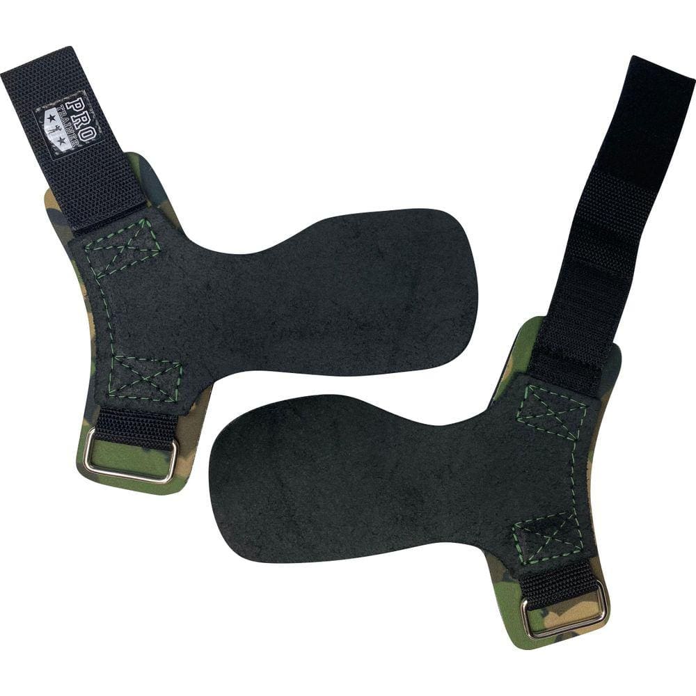 Hand Grip Couro Camuflado Verde M
