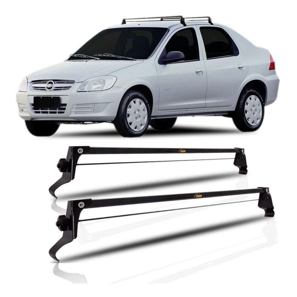 Rack De Teto Bagageiro Prisma Antigo Ano 06/12