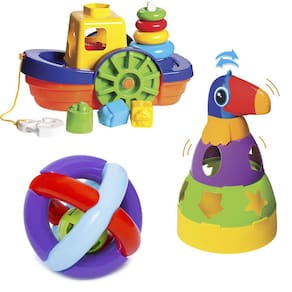 Kit De Brinquedos Para Bebês De 12 Meses
