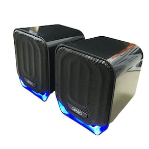 Mini Altofalante Caixinha Som Para Pc Usb Kp-7032 Azul Knup
